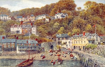 Clovelly, from the Quay