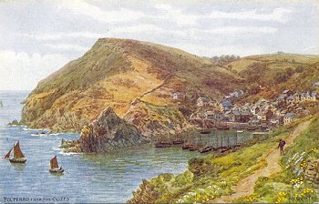 Polperro, from the Cliffs