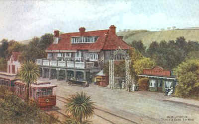 Hotel & Station Groudle Glen. I. of Man