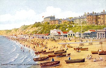 Sands & West Cliff, Bournemouth