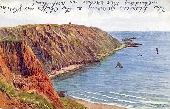 Filey Brigg, from the Cliffs