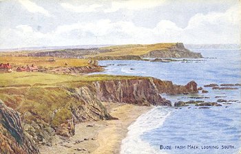 Bude from Maer, looking south.