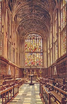 King's College Chapel Cambridge.