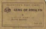 Gems of Rosslyn, Original Envelope/Packet