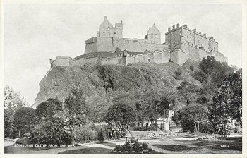 Edinburgh Castle from the West 76038