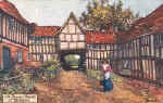 Old Flemish Houses at Dedham