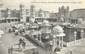 Entrance to Court of Progress, Franco-British Exhibition, London, 1908