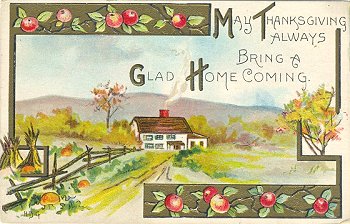 May Thanksgiving always bring a Glad Home coming.
