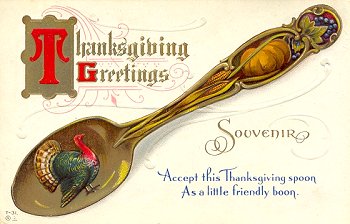 Thanksgiving Greetings Souvenir