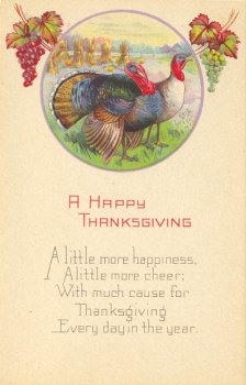 Series 1263C A Happy Thanksgiving A little more happiness ........
