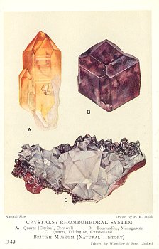 D49 Crystals: Rhombohedral System