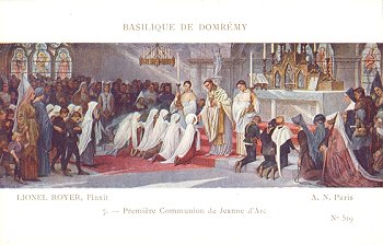 7. - Premire Communion de Jeanne d'Arc