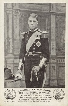 National Relief Fund Treasurer H.R.H. The Prince of Wales