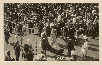 Investiture H.R.H. Prince of Wales 1911. 19.