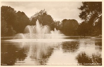 3580. The Fountains, Jephson Gardens, Leamington Spa