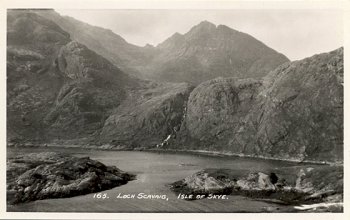 165. Loch Scavaig, Isle of Skye.